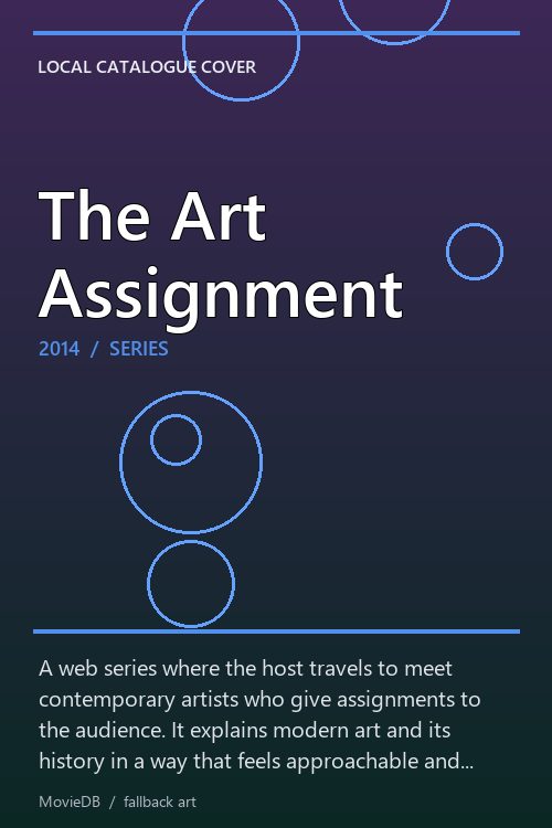 The Art Assignment poster