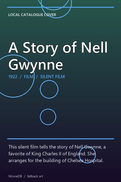 A Story of Nell Gwynne poster