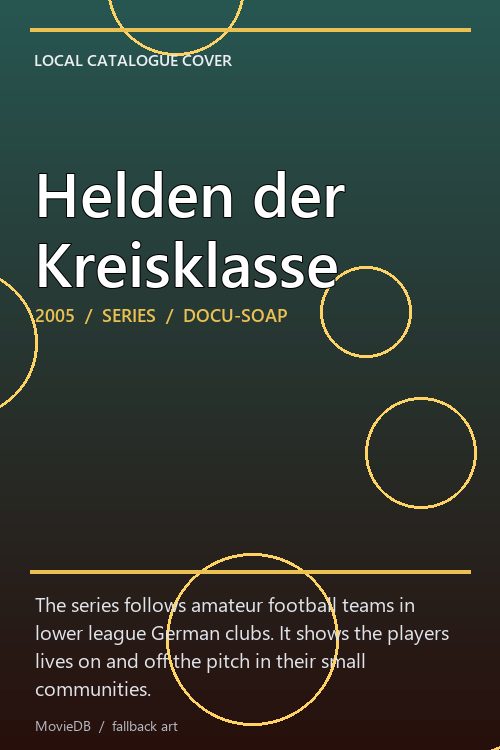 Helden der Kreisklasse poster