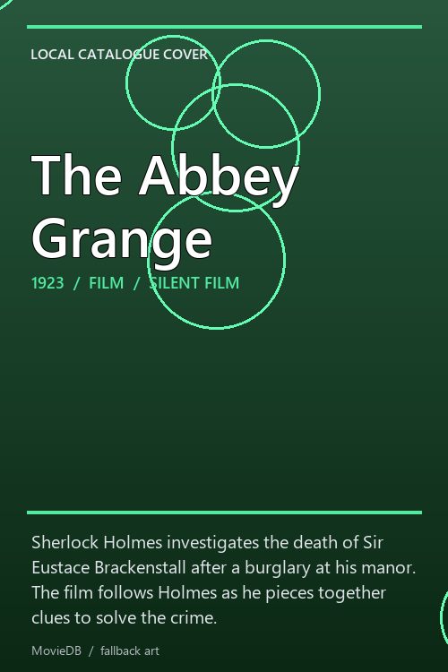The Abbey Grange poster