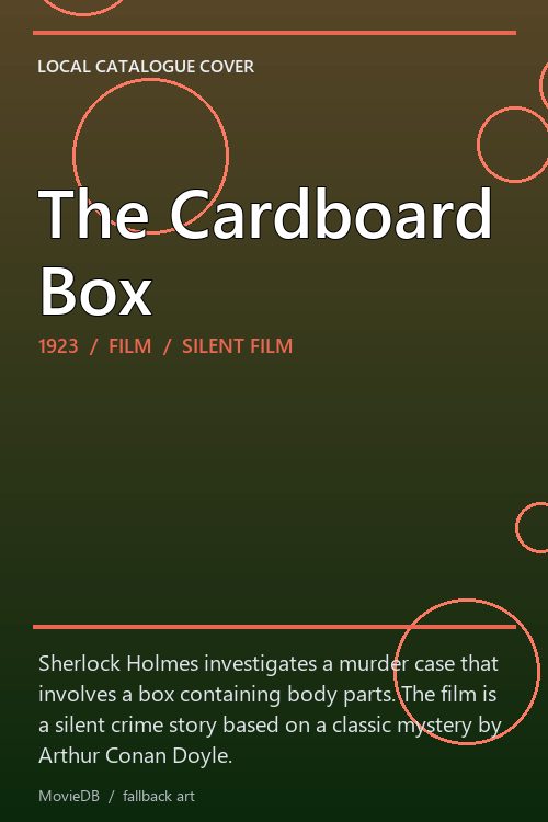 The Cardboard Box poster