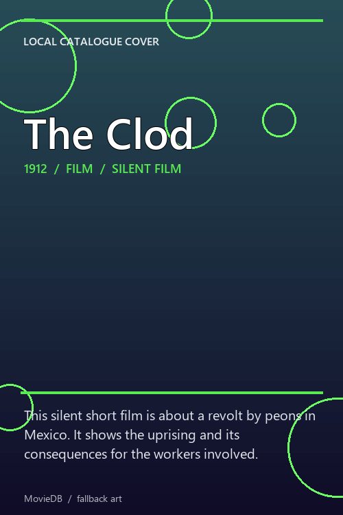 The Clod poster