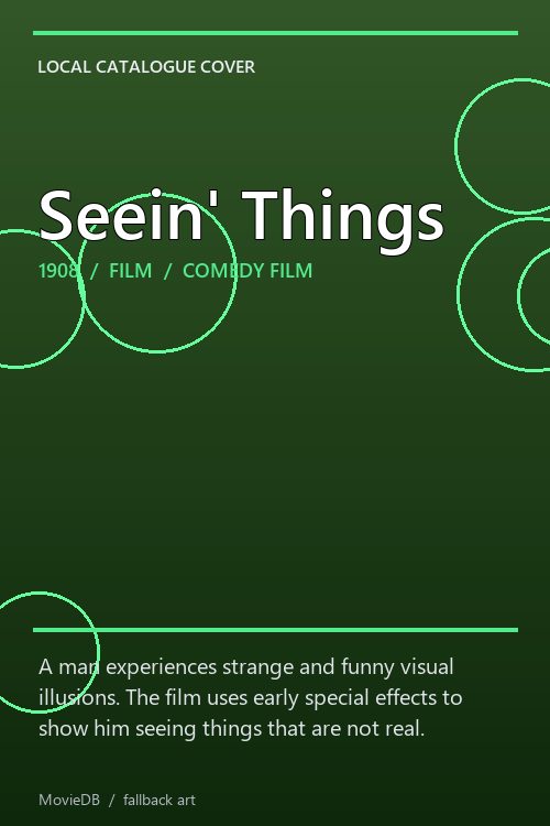 Seein' Things poster