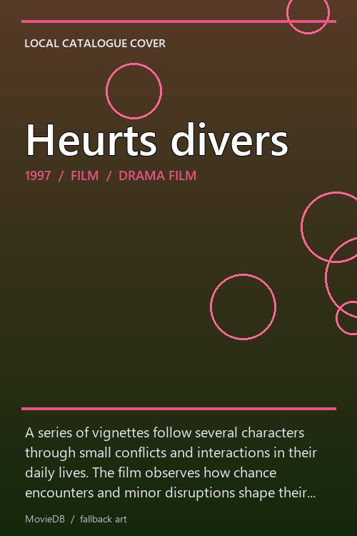 Heurts divers poster