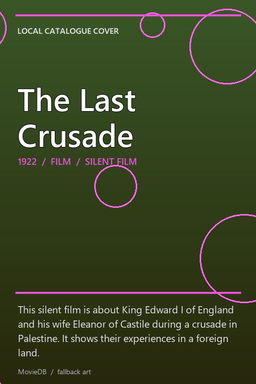 The Last Crusade poster