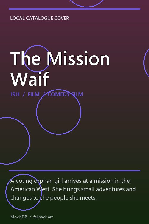 The Mission Waif poster
