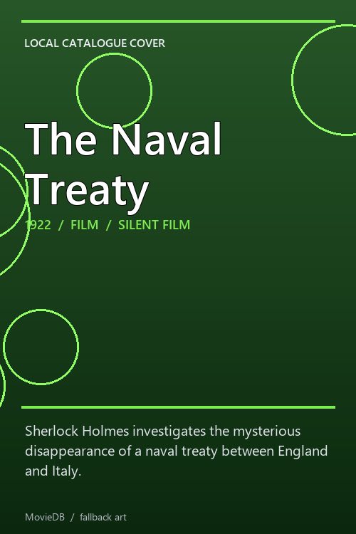 The Naval Treaty poster