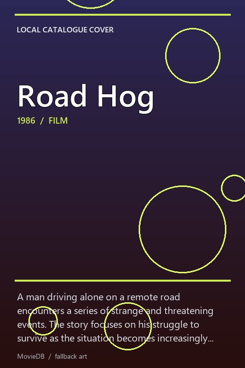 Road Hog poster