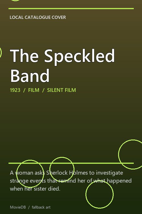 The Speckled Band poster