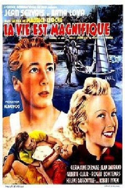 La vie est magnifique poster