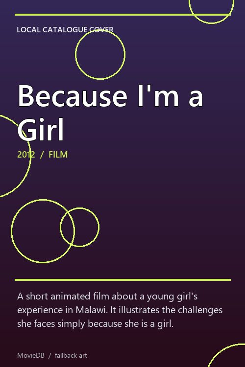 Because I'm a Girl poster