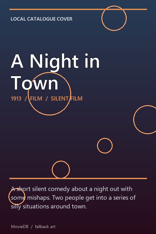 A Night in Town poster