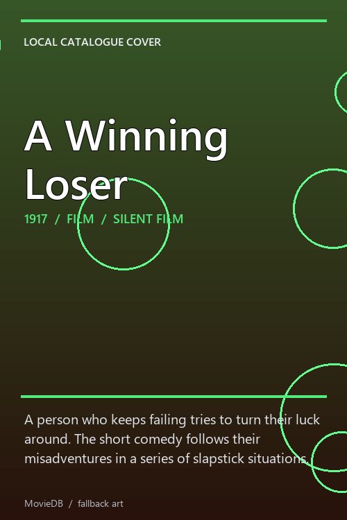 A Winning Loser poster