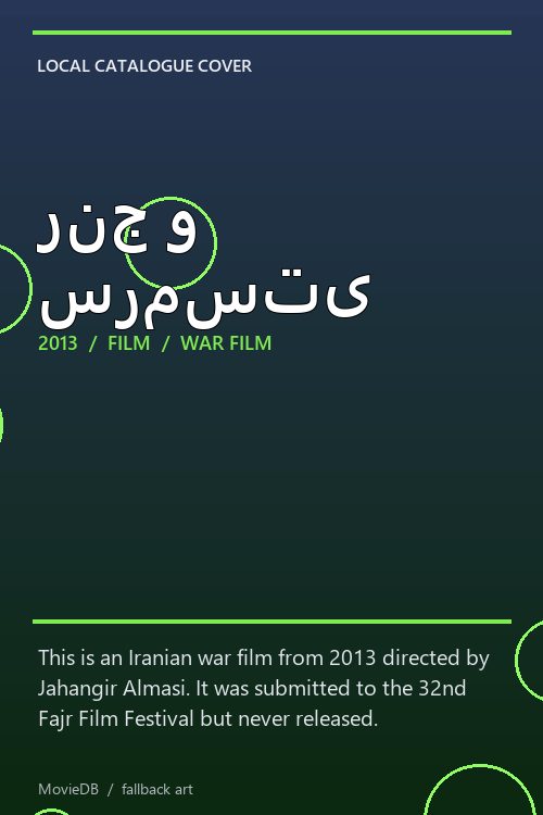 رنج و سرمستی poster