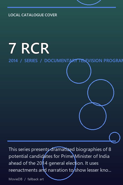 7 RCR poster