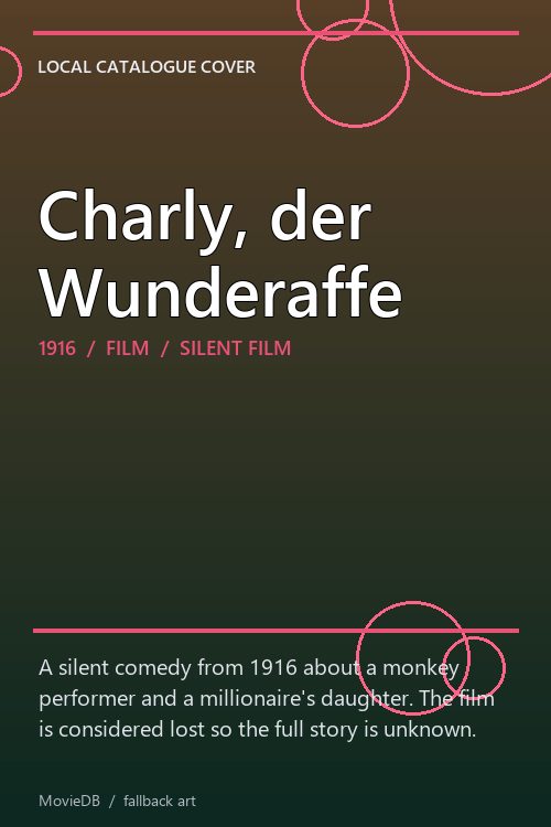 Charly, der Wunderaffe poster