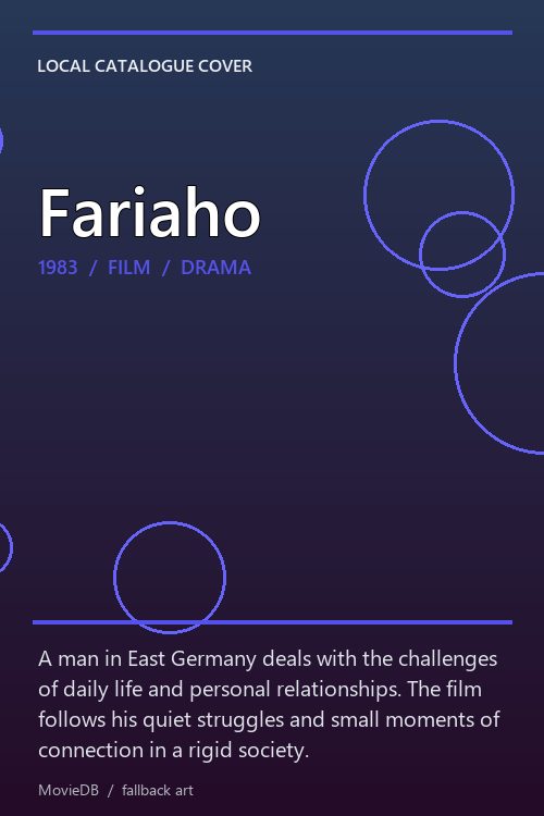 Fariaho poster