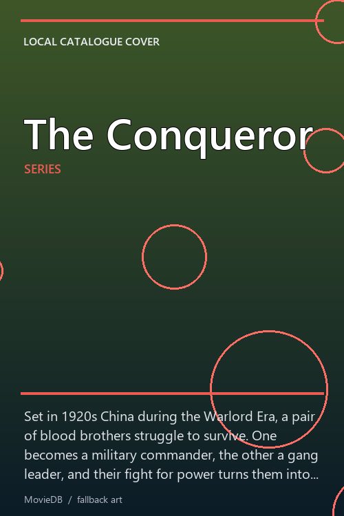 The Conqueror poster