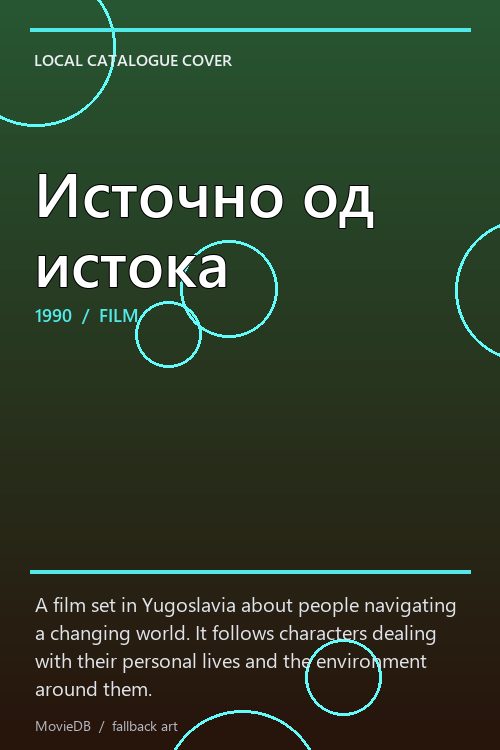 Источно од истока poster