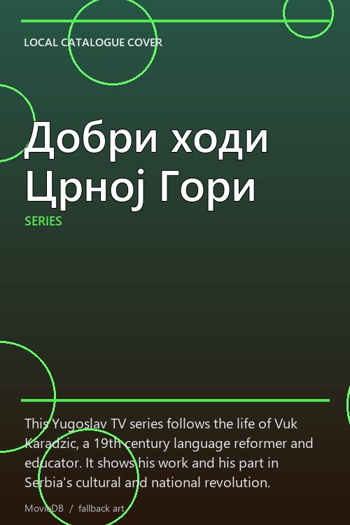 Добри ходи Црној Гори poster