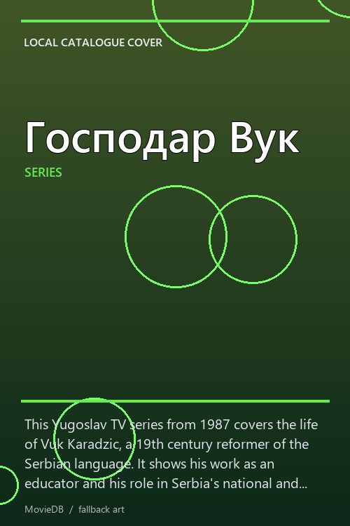 Господар Вук poster