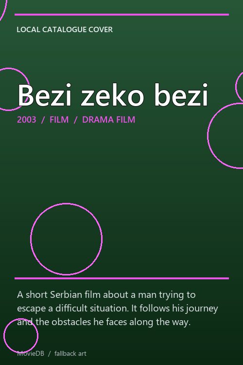 Bezi zeko bezi poster