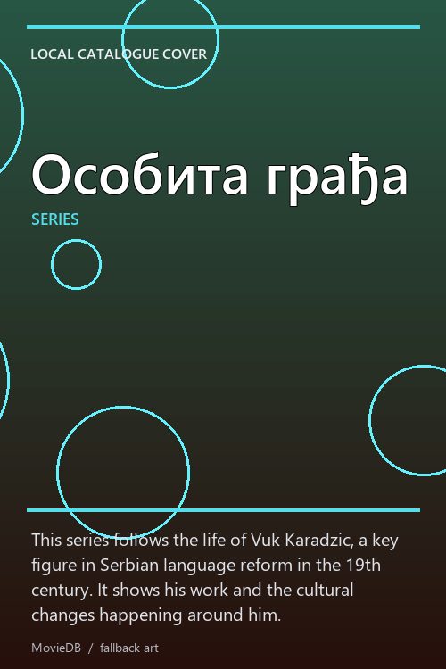Особита грађа poster