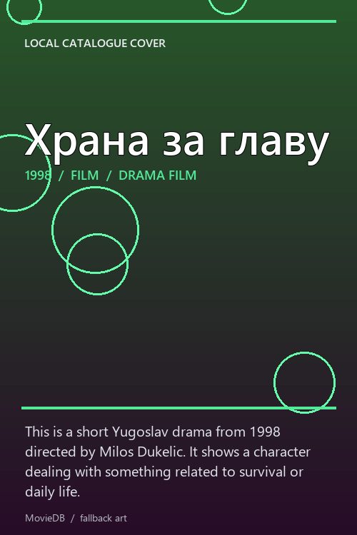 Храна за главу poster