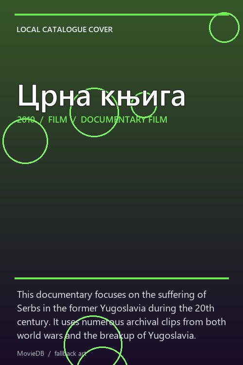 Црна књига poster