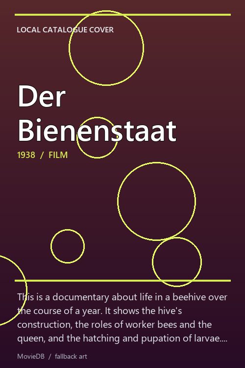 Der Bienenstaat poster