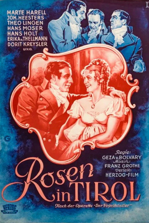 Roses in Tyrol poster