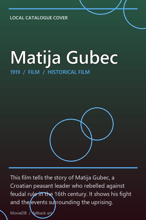 Matija Gubec poster