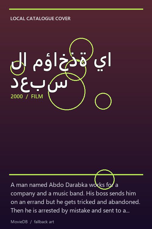 لا مؤاخذة يا دعبس poster