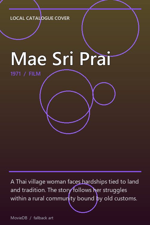 Mae Sri Prai poster