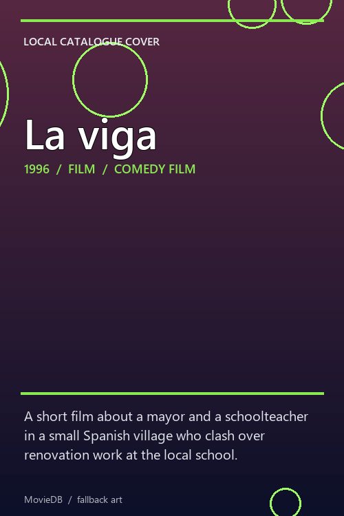 La viga poster