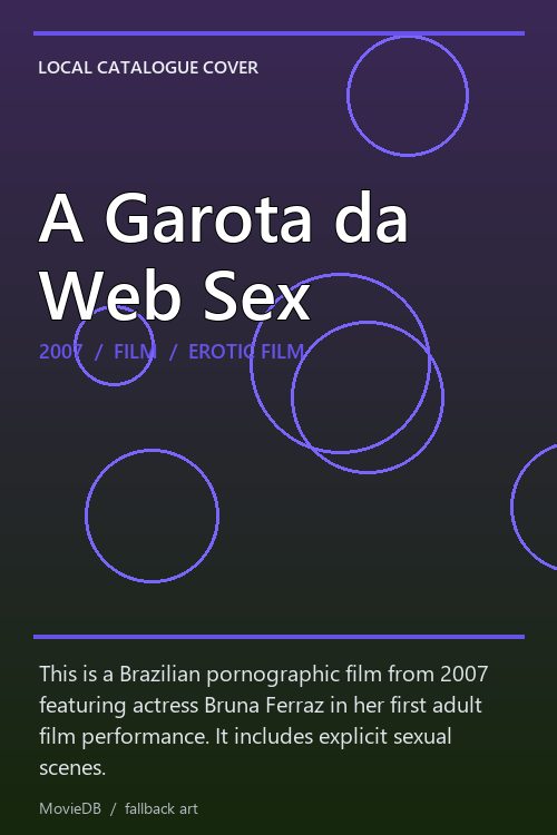 A Garota da Web Sex poster