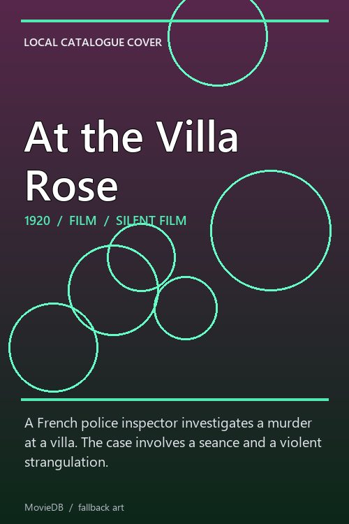 At the Villa Rose poster