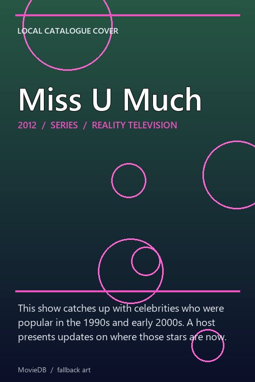 Miss U Much poster