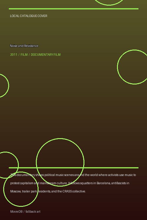 Noise and Resistance poster