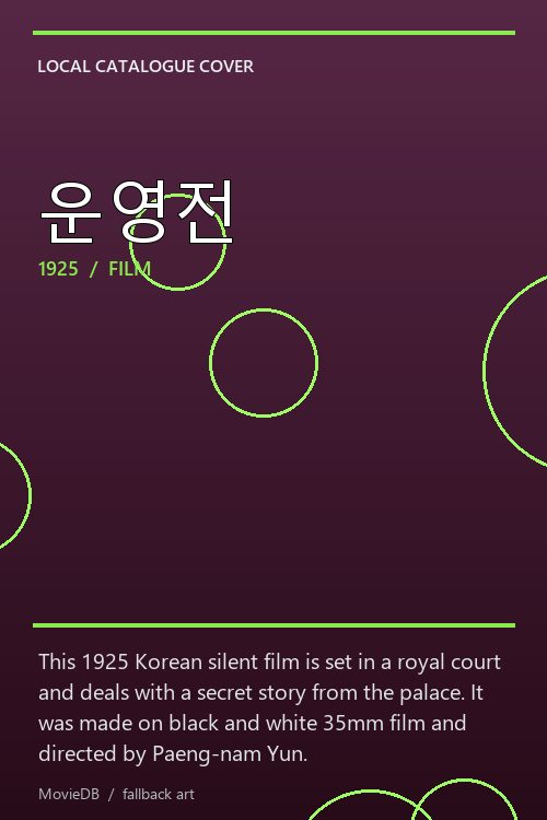 운영전 poster