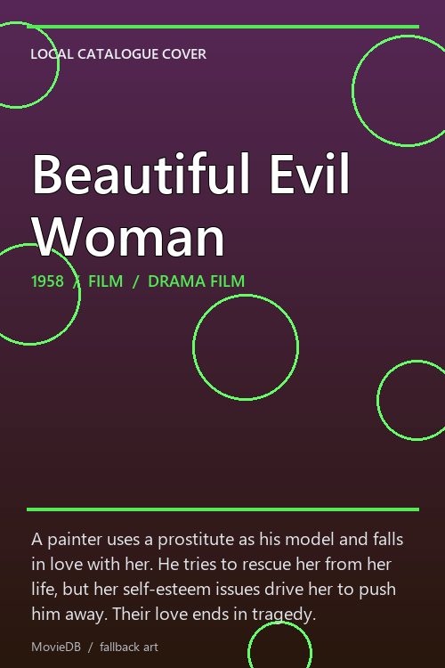 Beautiful Evil Woman poster