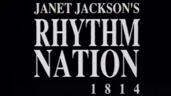 Rhythm Nation poster