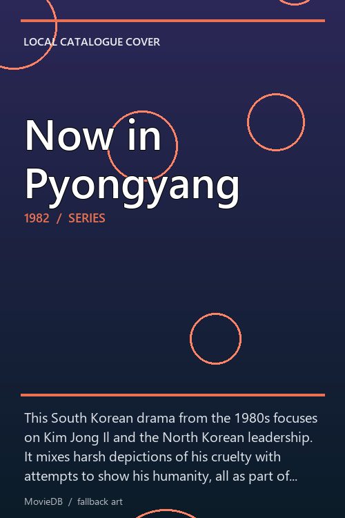 Now in Pyongyang poster