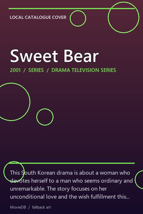 Sweet Bear poster