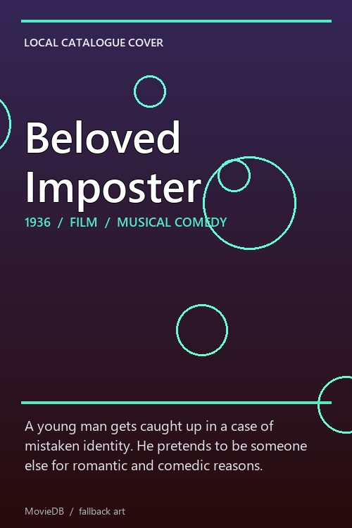Beloved Imposter poster