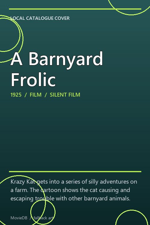 A Barnyard Frolic poster