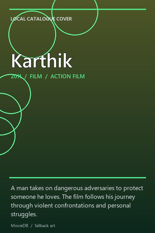 Karthik poster