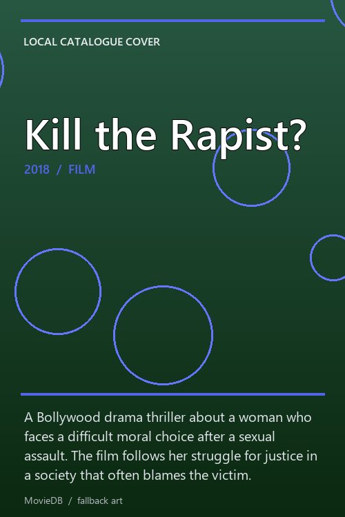 Kill the Rapist? poster