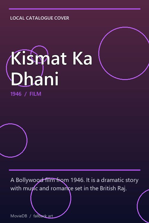 Kismat Ka Dhani poster