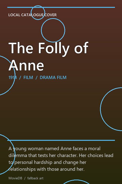 The Folly of Anne poster